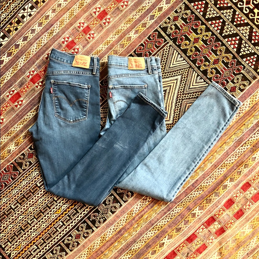 Levi Strauss 311 Shaping Skinny Jeans Size 30